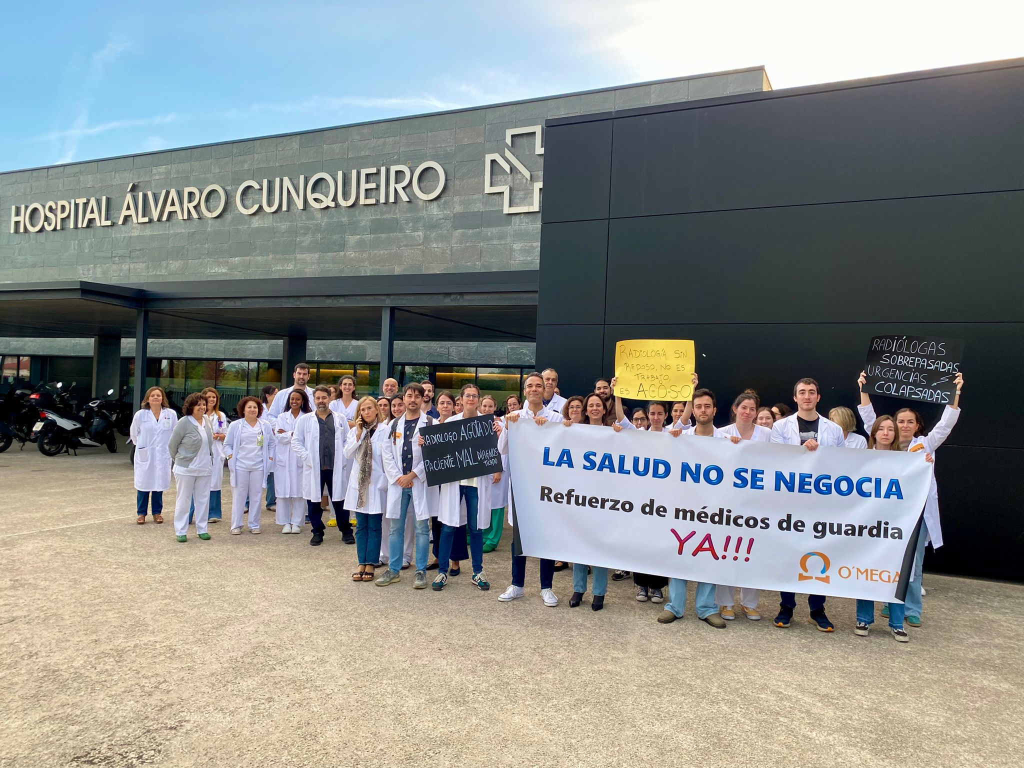 Los facultativos del Servicio de Radiología del Área Sanitaria de Vigo convocan huelga indefinida