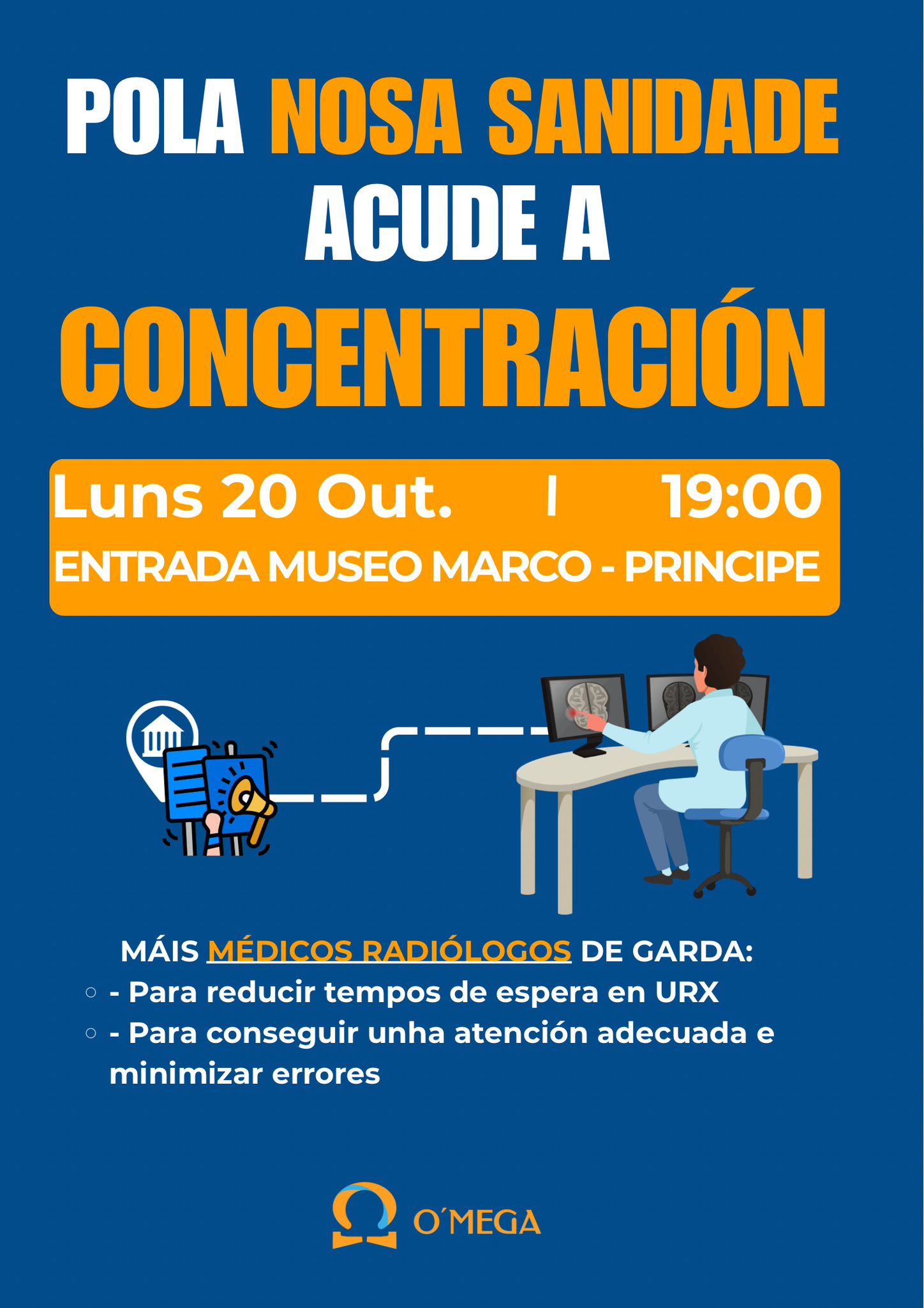 Los médicos radiólogos de Vigo convocan una concentración delante del museo MARCO